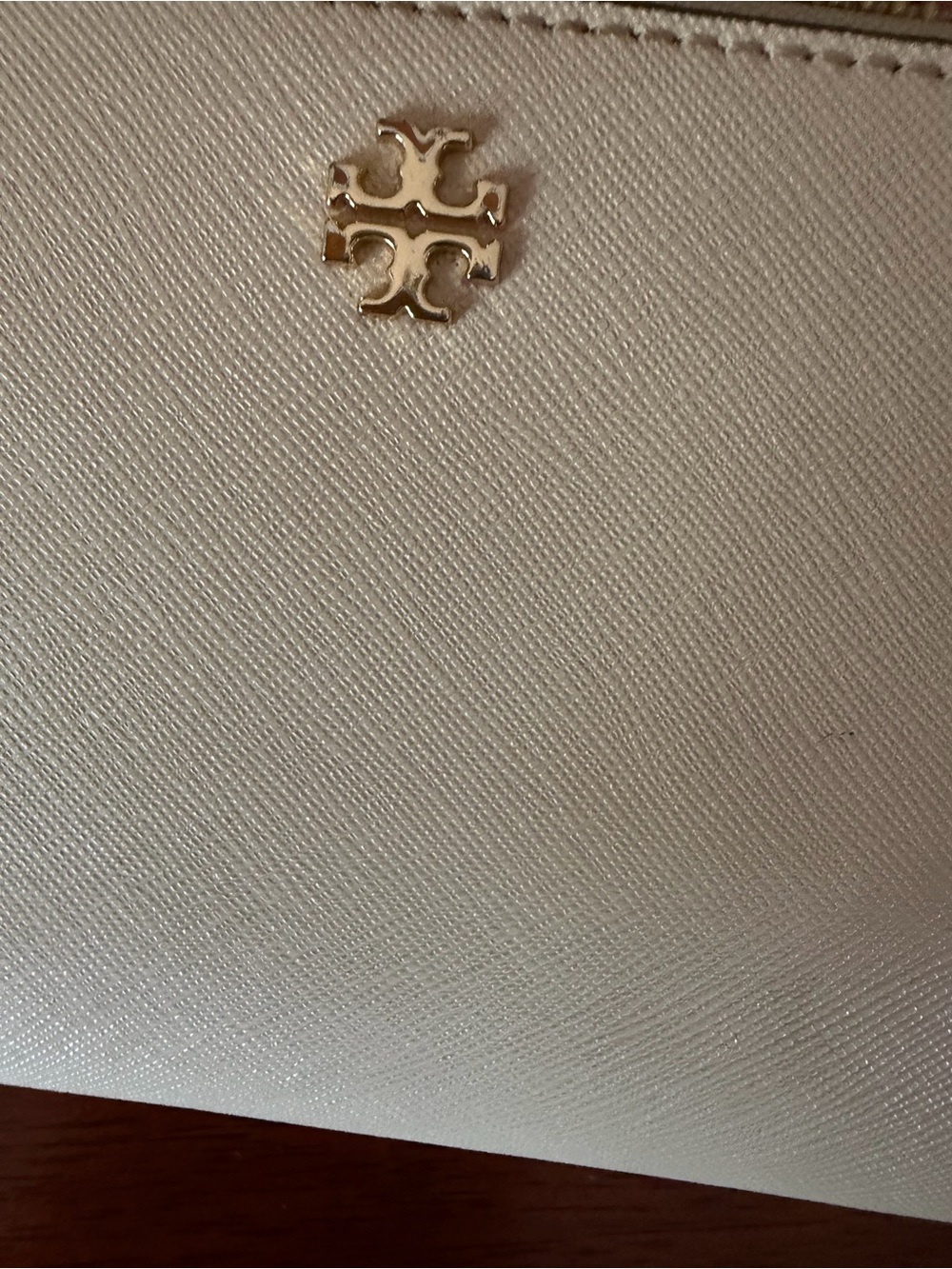 Tory Burch Robinson Continental Wallet Rose Gold - Picture 8 of 8